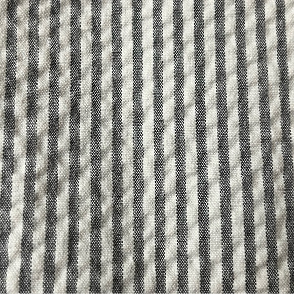 LOFT Sailorcore Nautical Womens Skinny Seersucker Pants 4 Preppy Coastal Casual - Picture 8 of 8